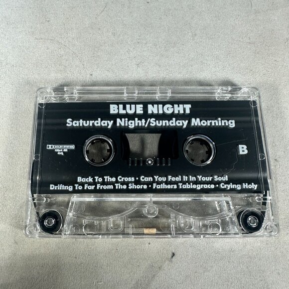 Blue Night Saturday Night/Sunday Morning Cassette Album 1990 Gospel & Bluegrass - Picture 3 of 4